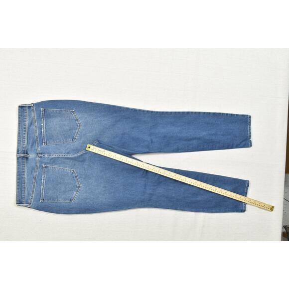 NEW Old Navy High-Rise Pop Icon Skinny Jeans W/ Distressed Knees Size 14 - Picture 5 of 8